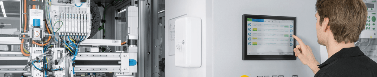 Touchscreen-Monitore für die Maschinensteuerung