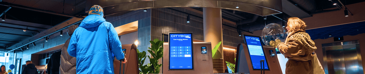 Monitore und Touchscreens für Self-Service-Terminals