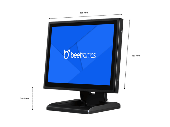 10 Zoll Touchscreen Metall (4:3)