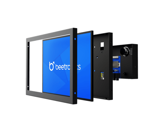 9 Zoll Monitor Metall