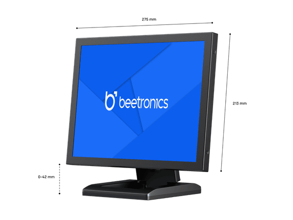 12 Zoll Monitor Metall (4:3)