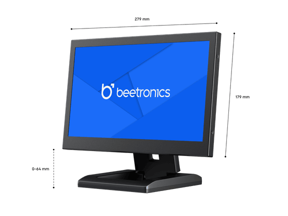 12 Zoll Monitor Metall SDI