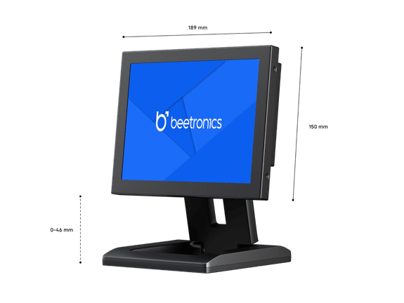 8 Zoll Monitor Metall (4:3)