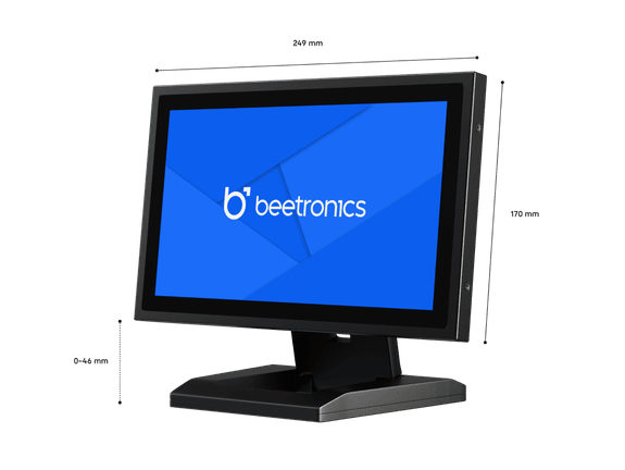 10 Zoll Touchscreen Metall