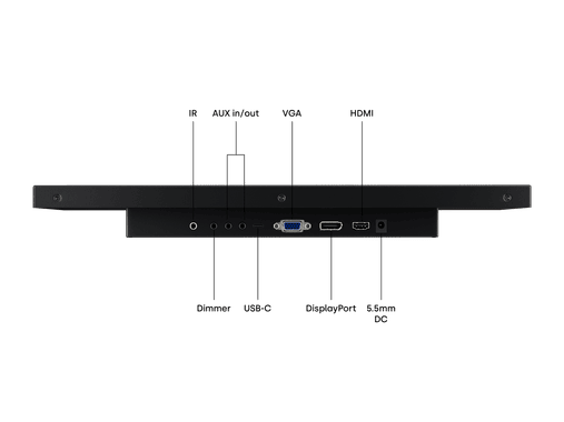 19 Zoll Touchscreen Metall