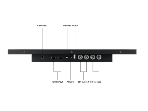 15 Zoll Monitor Metall SDI