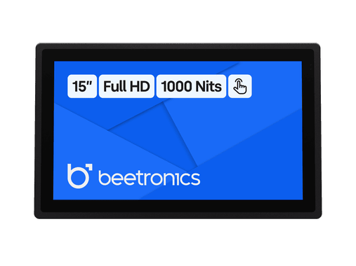 15 Zoll Touchscreen Metall (High-Brightness)