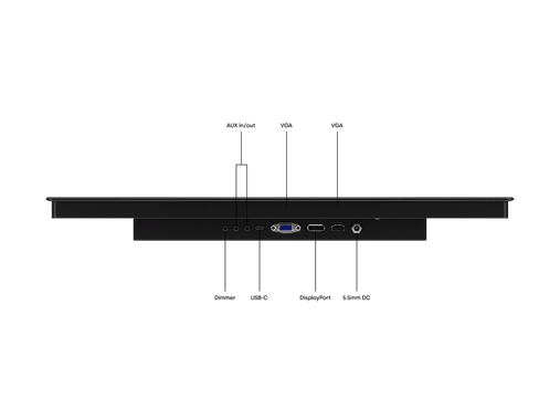 17 Zoll Touchscreen Metall (High-Brightness)