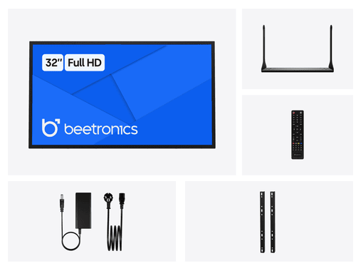 32 Zoll Monitor Metall