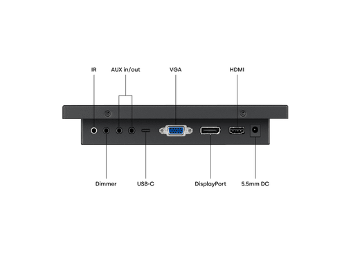 10 Zoll Touchscreen Metall